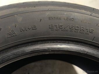215/60 R16 Zimné pneumatiky Sava Eskimo 2 kusy - 5