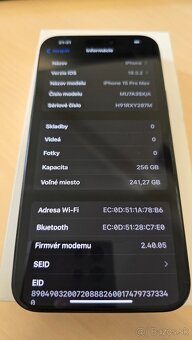 iPhone 15 pro Max 256GB - 5