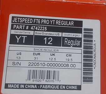 Detské korčule CCM JETSPEED FT6 PRO YT - 5
