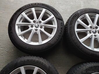 Elektróny zimné R17 5x112 Škoda Volkswagen Seat - 5