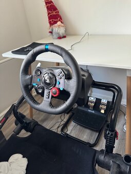 Logitech g29 + sedačka next level racing - 5