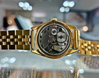 Československé mechanické vintage retro pánske hodinky PRIM - 5