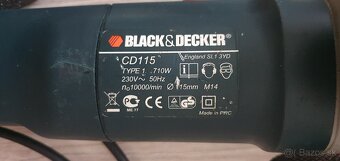 Bruska Black&Decker CD115, 710w - 5