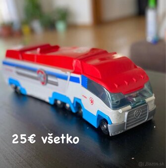 Paw patrol kamión s vystrelovacou plošinou. - 5