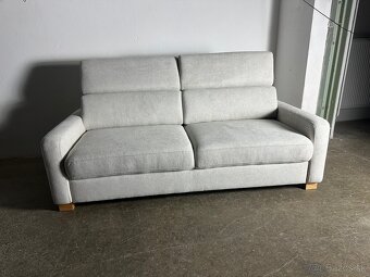 Moderná sedačka – nová,nemecká kvalita,výklopné záhlavníky - 5