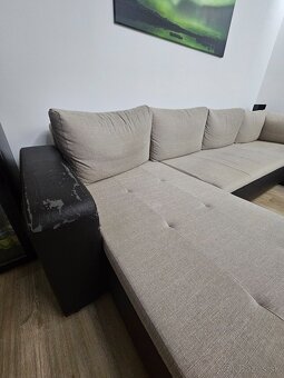 sedacia súprava rozkladacia v tváre U s úložným priestorom - 5