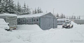 používaná PLACHTOVÁ HALA + posuvná brána - 5