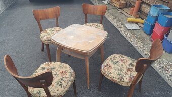 Halabala stolicky + stol + matrace a stol krab - 5