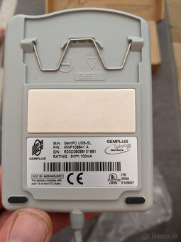 Čítačka kariet ID (Občianske preukazy atď)GemPc USB-SL - 5
