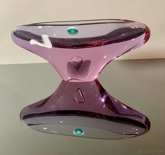 PREDANE. Krásna miska z hutného skla návrh Klinger - 5