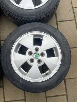 5x100 r14" alu disky Škoda Fabia 1,Roomster - 5