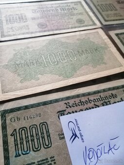 staré nemecké Ríšske bankovky - 5