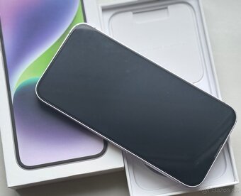 iPhone 14 Purple BATERIE 100% TOP - 5