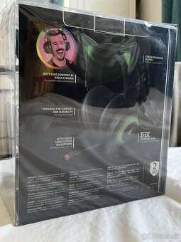 RAZER Kraken Kitty V1 black / čierna - 5