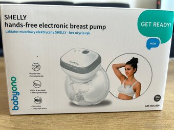 Babyono elektricka handsfree odsavacka - 5