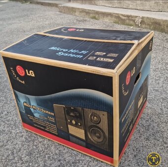 Nahravanie na USB z Rádia CD AUX Bluetooth HiFi veža LG - 5