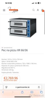 Pizza pec - 12 pízz naraz - 5