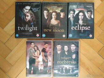 Twilight sága knihy, dvd, šperky a doplnky - 5