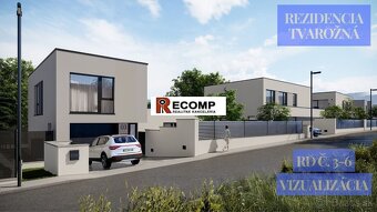 Rezidencia Tvarožná – moderné rodinné domy na predaj - 5