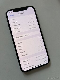 iPhone 12 Pro 128GB - 100% batéria - 5