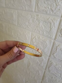 Set-náramok a prsteň v štýle cartier - 5