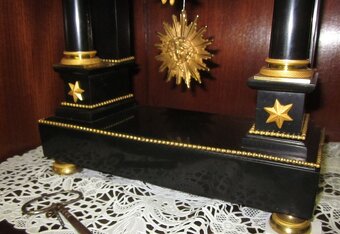 Hodiny starožitné krbové - 5