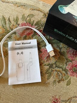 Digitálny bezdrôtový systém pre gitary, basgitary a ďalšie n - 5