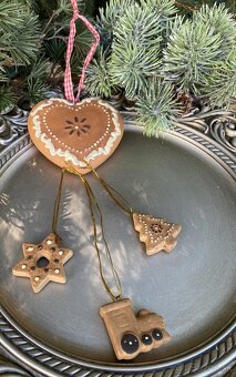 Závesné perníkové srdiečko - 5