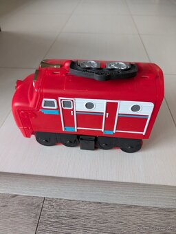 Chuggington vláčiky, kolajnice, umývarka - 5
