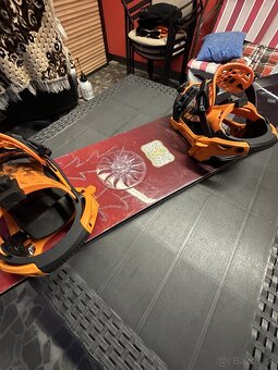 BURTON snowboard 150cm BULLET 52 Camber - 5