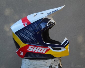 shot ATV ENDURO MX MIPS helma modrá žltá ECE 2206 - 5