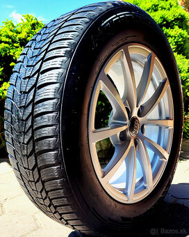 elektróny R17 5x112, pneu 225/60, orig. Audi A6, TOP - 5