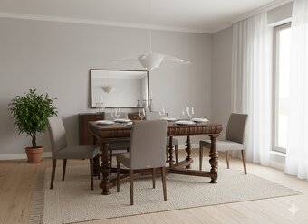 Predám štýlový drevený stôl B – ideálny projekt na renováciu - 5