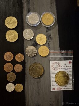 Pamatné mince - slovenské a české hrady a zámky - 5
