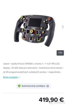 Sim racing set: Thrustmaster SF1000 + T-LCM + NLR GT Lite - 5