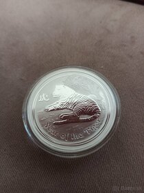 Lunar II 1oz strieborne mince 2008-2019 - 12ks a box - 5