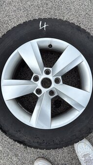 Predám hliníkové disky 16” so zimnými pneumatikami Dunlop – - 5