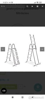 Bazén EXIT Kameň 360x122 cm s prekrytím a pieskovou filtráci - 5