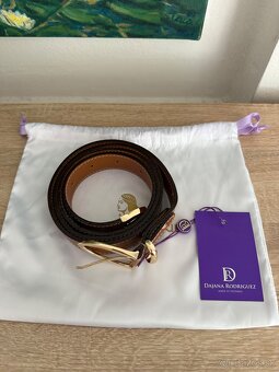 Kožený opasok Trinity Dajana Rodriguez 130 cm - 5