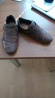 Kožené poltopánky v. 40 - 5