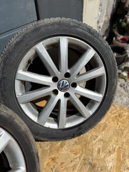 Predám elektrony 5x112 R17 Originál Volkswagen - 5