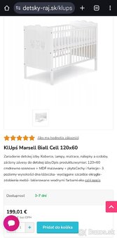 Detská postieľka Klups Marsell - 5