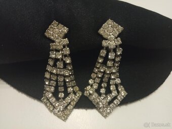 DLHÉ SPOLOČENS.ŠATY č.38-40+NÁUŠNICE+NOVÁ SPOLOČ.KABELKA=15€ - 5