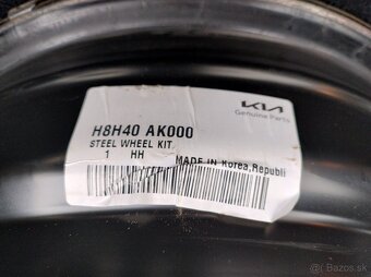 Originál plechové disky KIA 15" 4x100 - 5