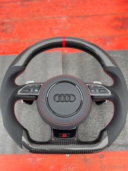Audi karbónový volant BLACK EDITION - 5