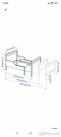 Detská rastúca posteľ  nábytok do detskej izby - 5
