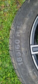 Disky 6,5x15 4x110 + pneumatiky 185/60 R15 - 5