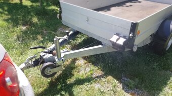 Predám brzdený ako nový super prívesný vozík celková-2700 kg - 5