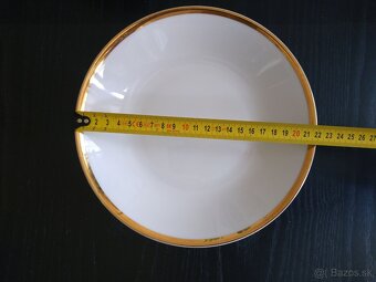 Sada tanierov z porcelánu - závod Nová Role,-PREDANE- - 5