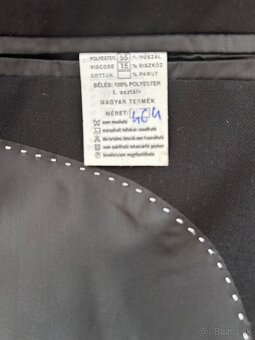 Čierny chlapčenský oblek - 5